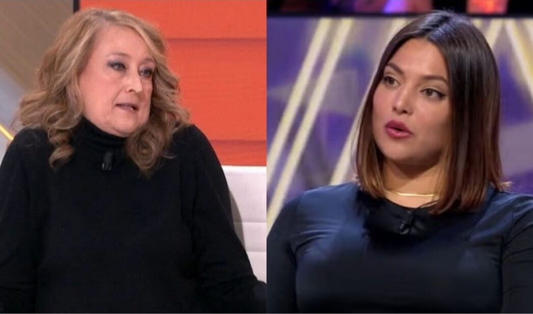 Elisa Beni contesta a Elisa Mouliaa en 'Espejo Público'.