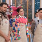 Finito, Cósima y Mario Jefferson en 'Bake off: famosos al horno'.