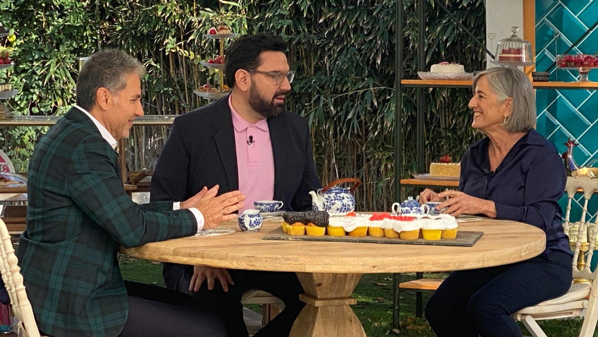 Paco Roncero, Damián Betular y Eva Arguiñano, jurado de 'Bake Off'.