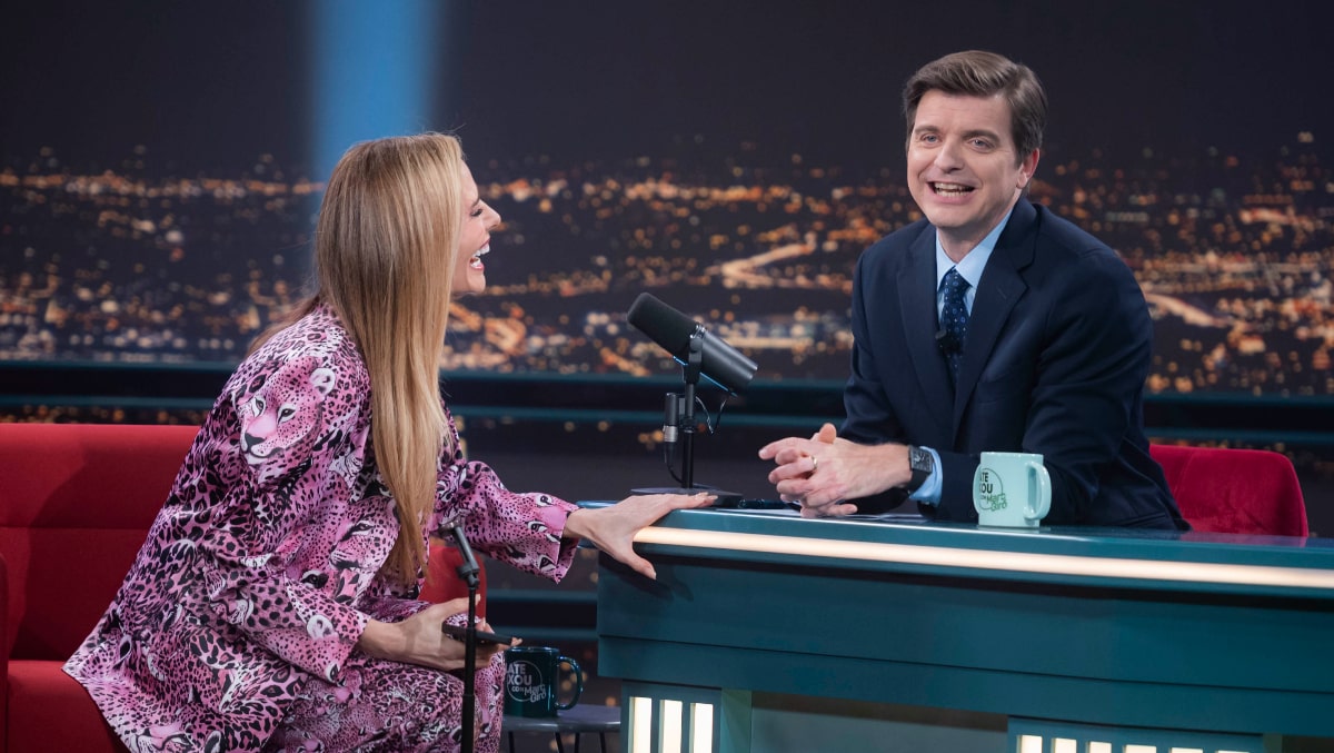 Paula Vázquez y Marc Giró en 'Late Xou'.