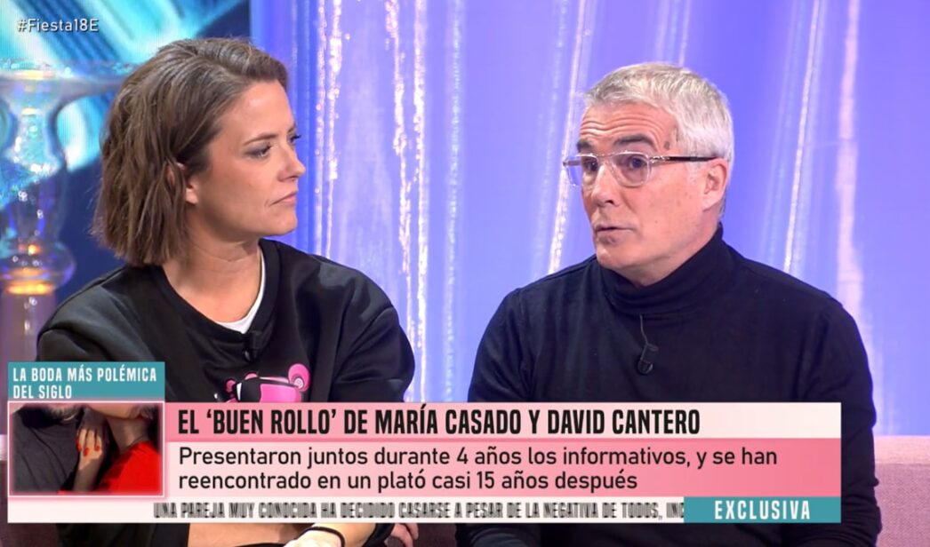 María Casado y David Cantero en 'Fiesta'.