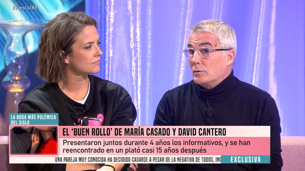 María Casado y David Cantero en 'Fiesta'.