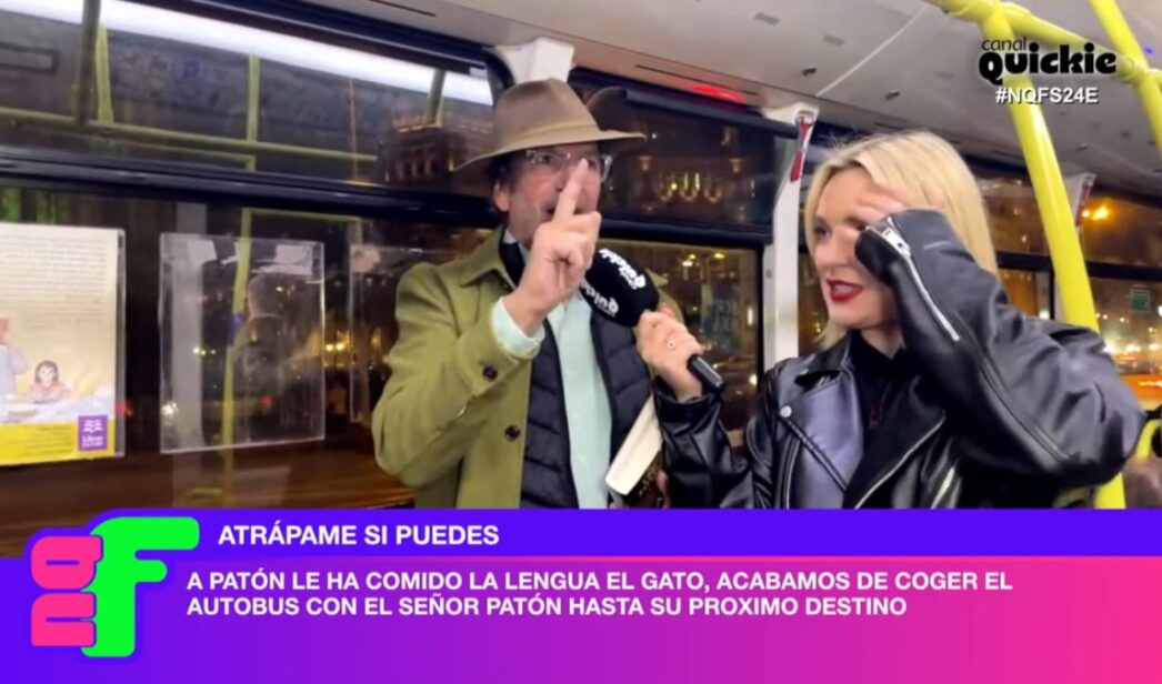 Marta Riesco y José Manuel Díaz-Patón en 'Ni que fuéramos'.