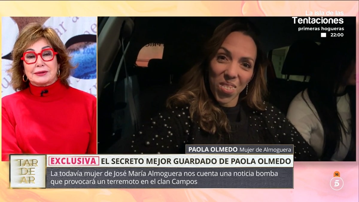 Paola Olmedo en 'TardeAR'.