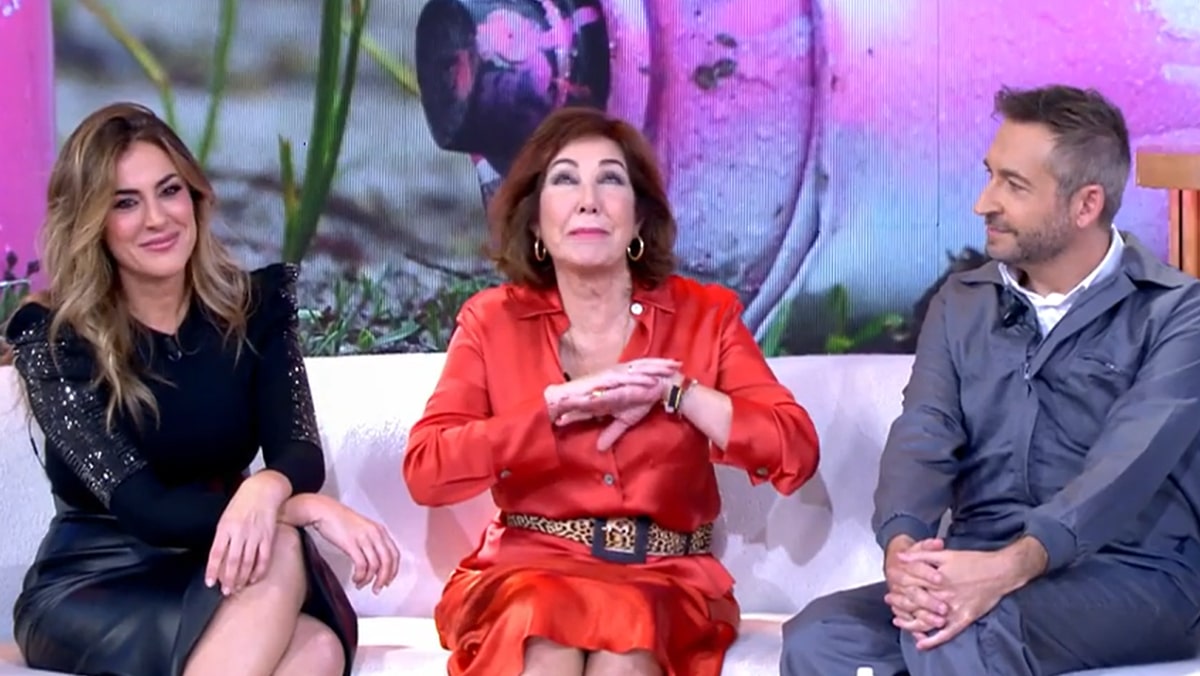 Verónica Dulanto, Ana Rosa y Frank Blanco en 'TardeAR'.