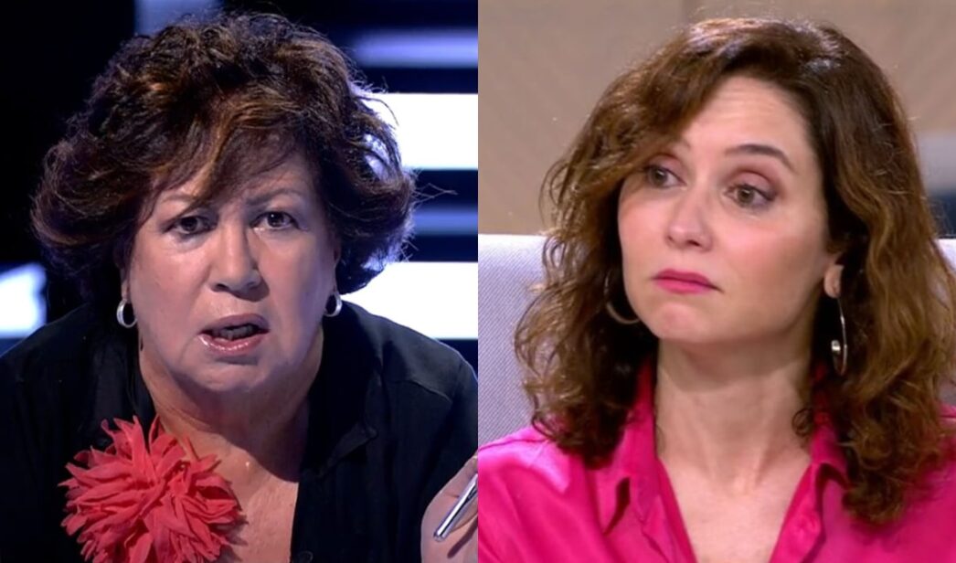 Rosa Villacastín e Isabel Díaz Ayuso.