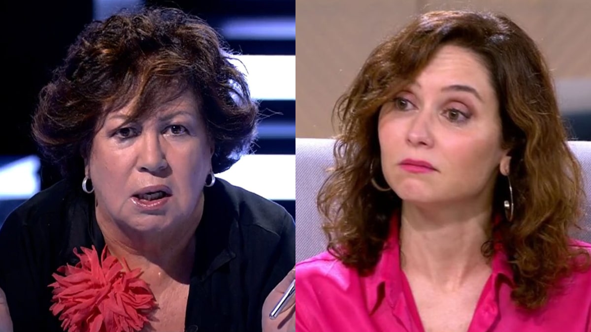 Rosa Villacastín e Isabel Díaz Ayuso.