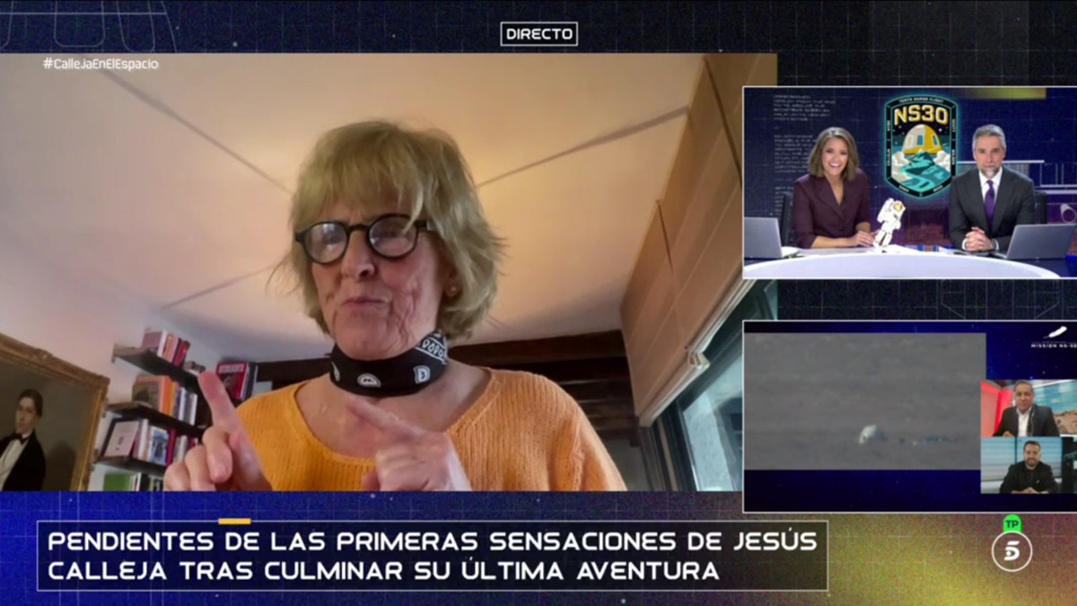 Mercedes Milá explota en directo contra lo ocurrido en el vuelo de Jesús Calleja