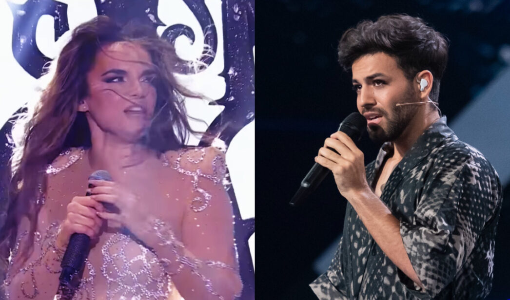 Melody en el Benidorm Fest 2025 y Agoney