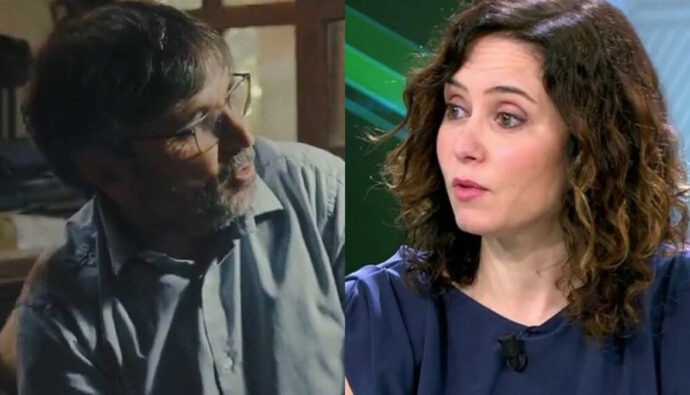 Jordi Évole e Isabel Díaz Ayuso