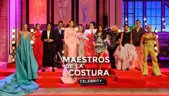 Los 12 concursantes de 'Maestros de la Costura Celebrity 1'.