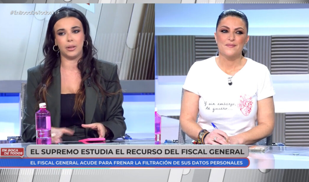 Macarena Olona lanza esta grave insinuación sobre el origen del puesto de  Sarah Santaolalla en Mediaset