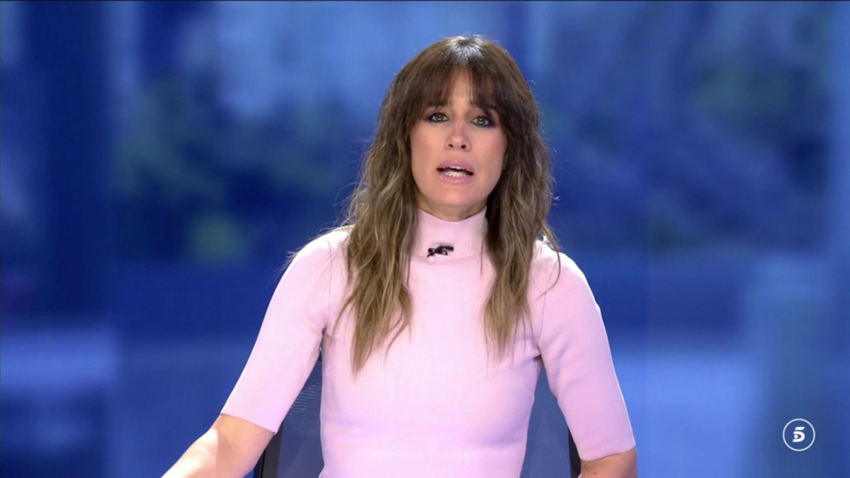 Isabel Jiménez en 'Informativos Telecinco'