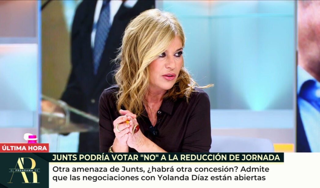 Esther Palomera en 'El programa de Ana Rosa'