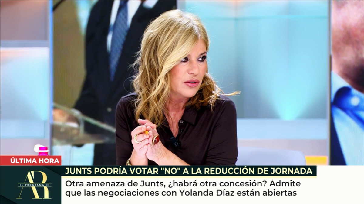 Esther Palomera en 'El programa de Ana Rosa'