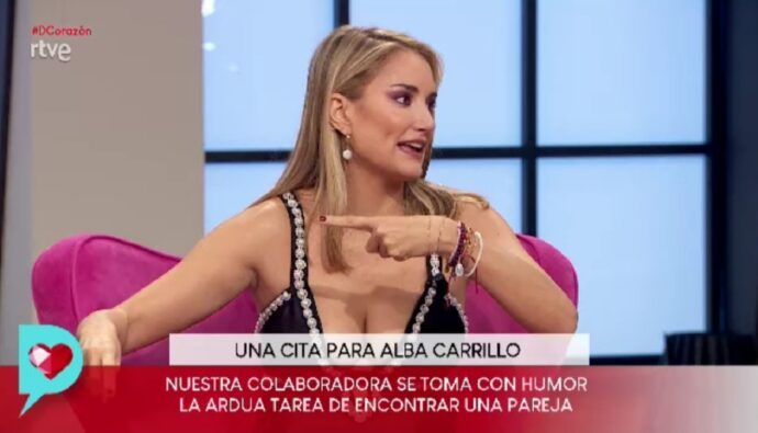 Alba Carrillo en 'D Corazón'.