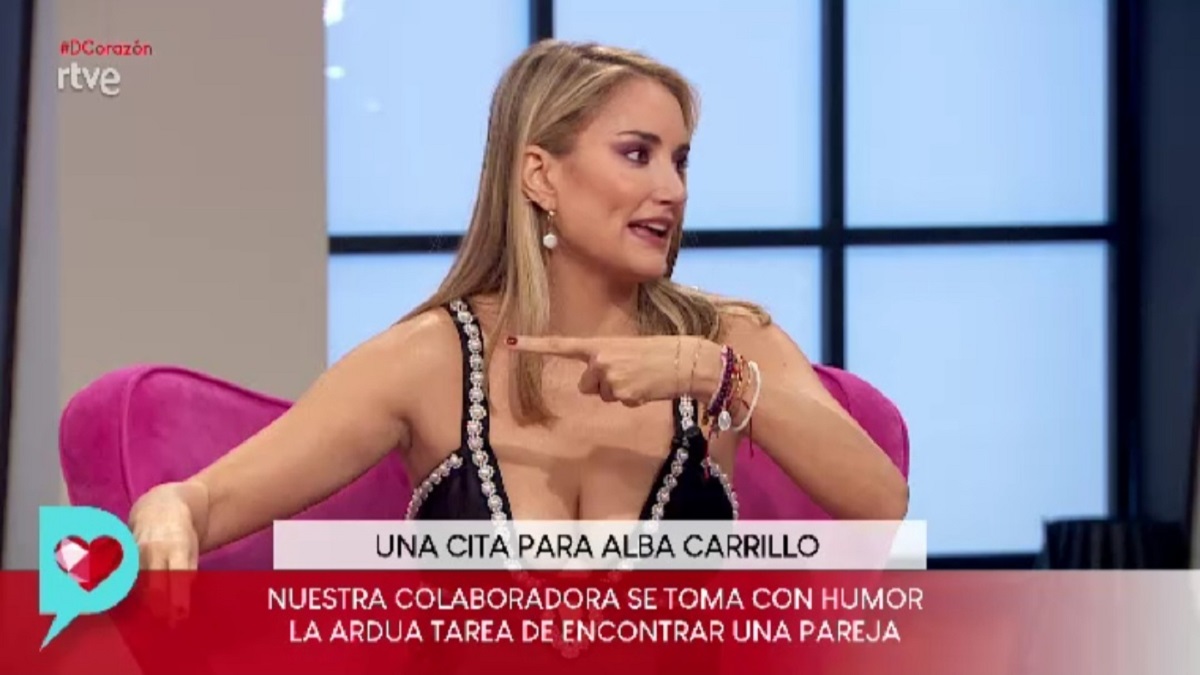 Alba Carrillo en 'D Corazón'.