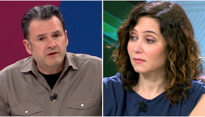 Iñaki López e Isabel Díaz Ayuso