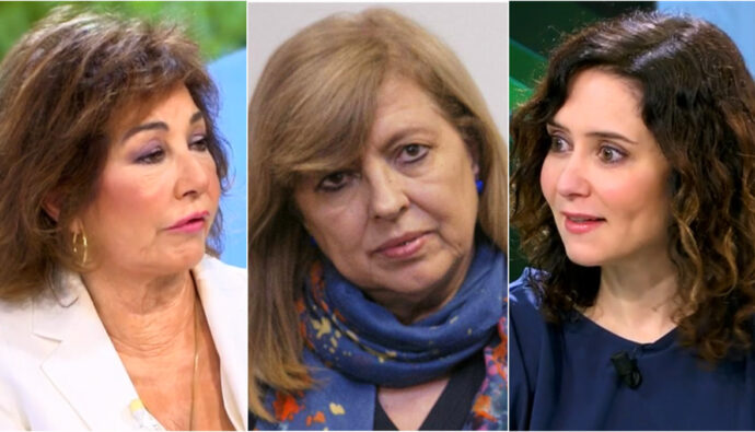 Ana Rosa, Rosa María Artal e Isabel Díaz Ayuso