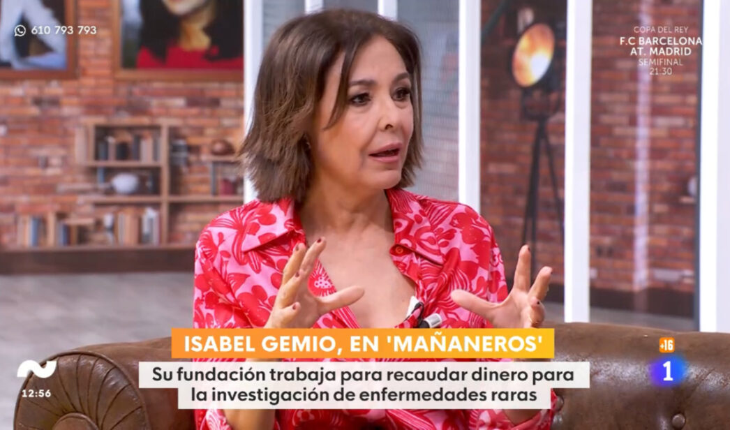 Isabel Gemio en 'Mañaneros'