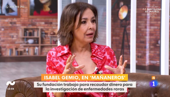 Isabel Gemio en 'Mañaneros'