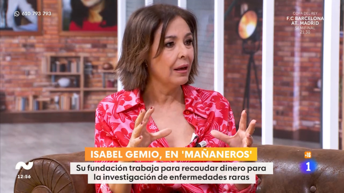 Isabel Gemio en 'Mañaneros'