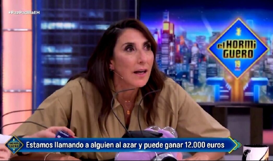 Paz Padilla en 'El Hormiguero'.