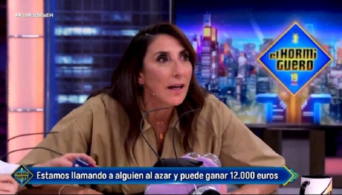 Paz Padilla en 'El Hormiguero'.