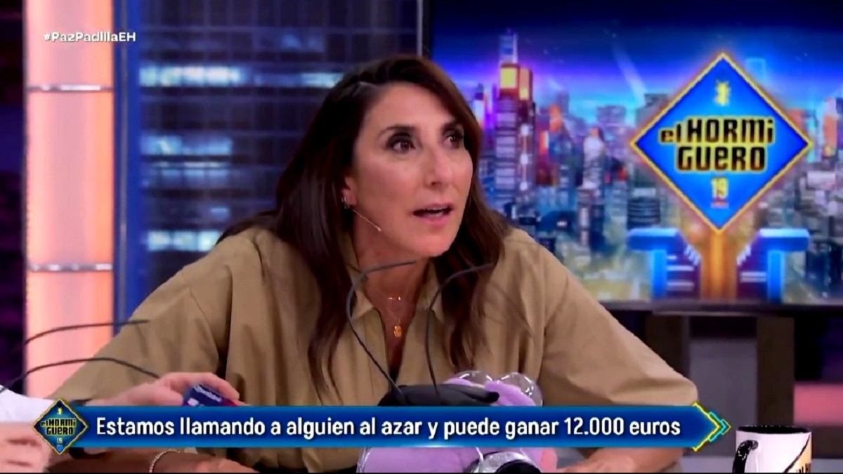 Paz Padilla en 'El Hormiguero'.