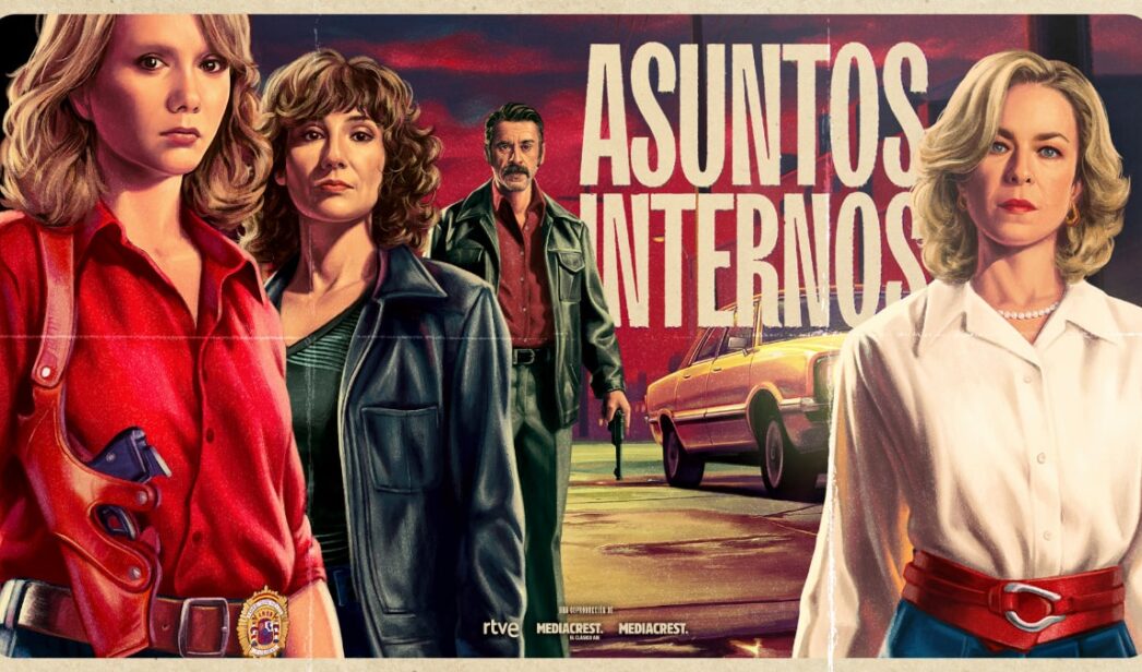 Cartel oficial de 'Asuntos internos'.