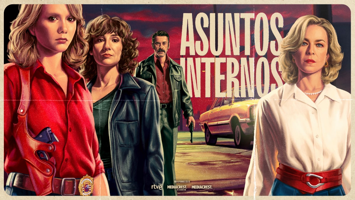 Cartel oficial de 'Asuntos internos'.