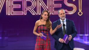 Beatriz Archidona y Santi Acosta en 'De Viernes'.