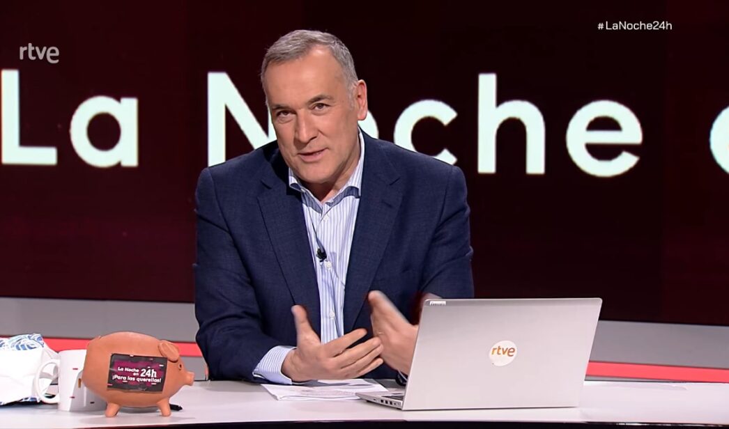 Xabier Fortes en 'La noche en 24h'.