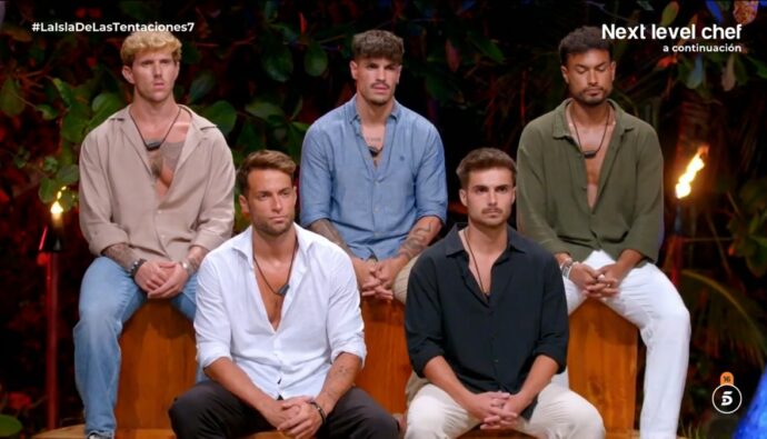 'La Isla de las Tentaciones 8', gala 7 en directo: Tercera hoguera de los chicos, nuevas imágenes y última hora hoy