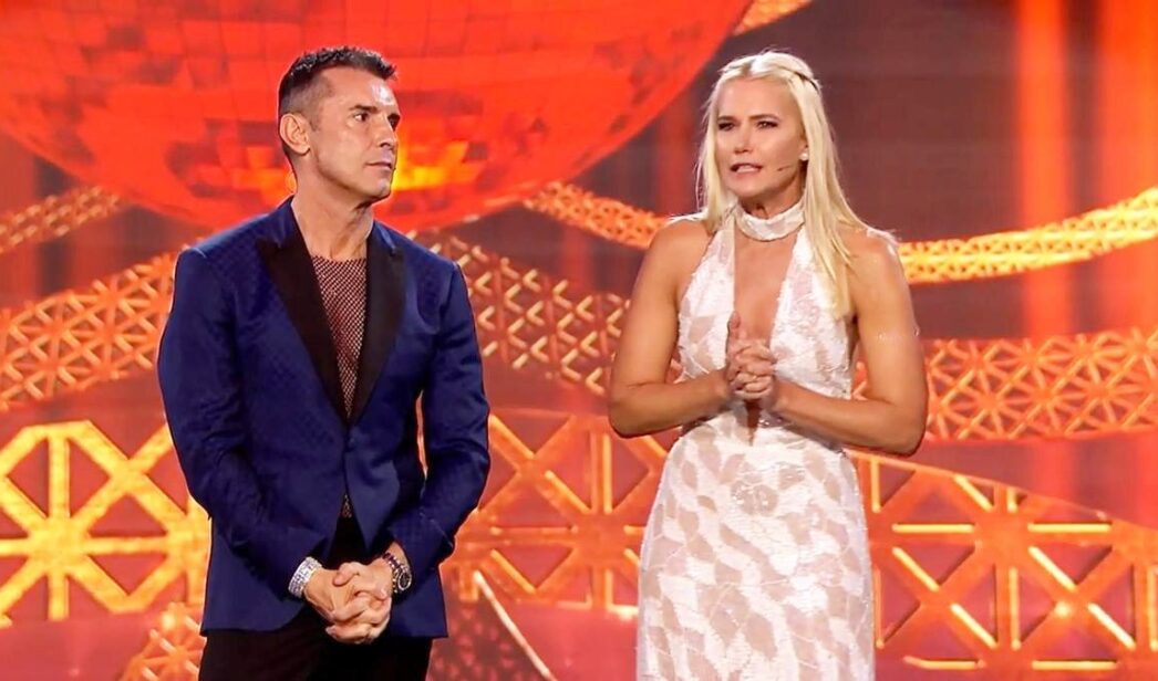 Jesús Vázquez y Valeria Mazza en 'Bailando con las estrellas'.