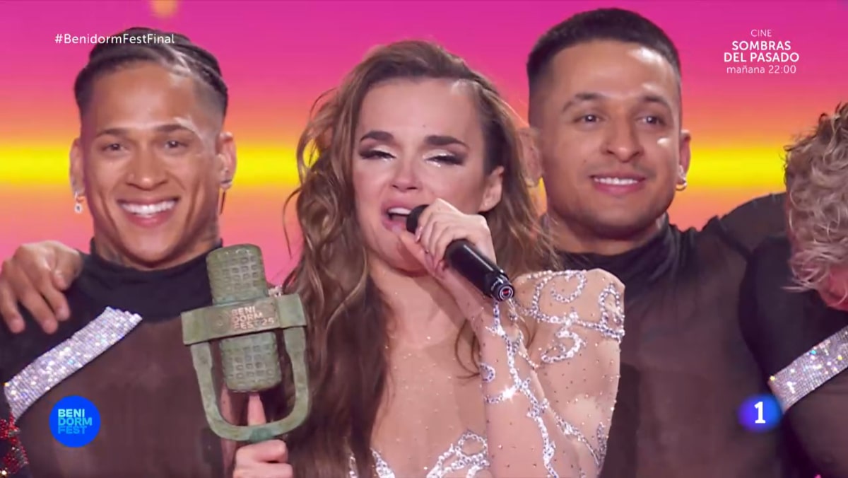 Melody se alza ganadora del Benidorm Fest 2025 más reñido y representará a España en Eurovisión