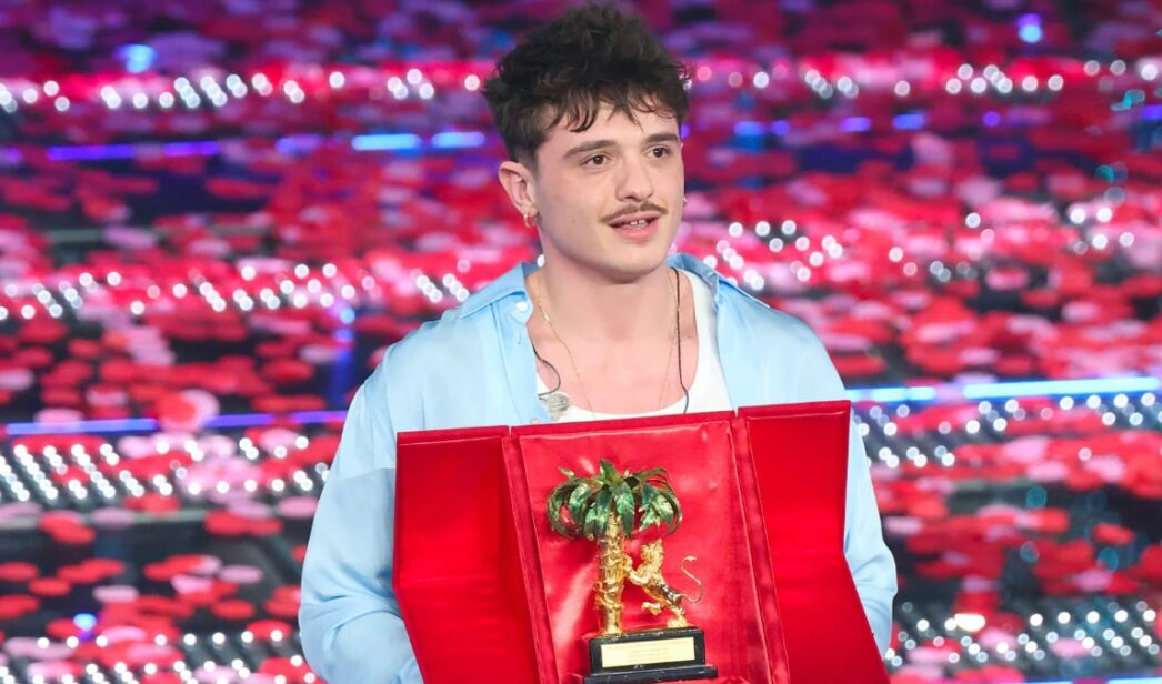 Olly, ganador del Festival de Sanremo 2025.