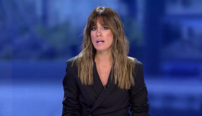 Isabel Jiménez en 'Informativos Telecinco'