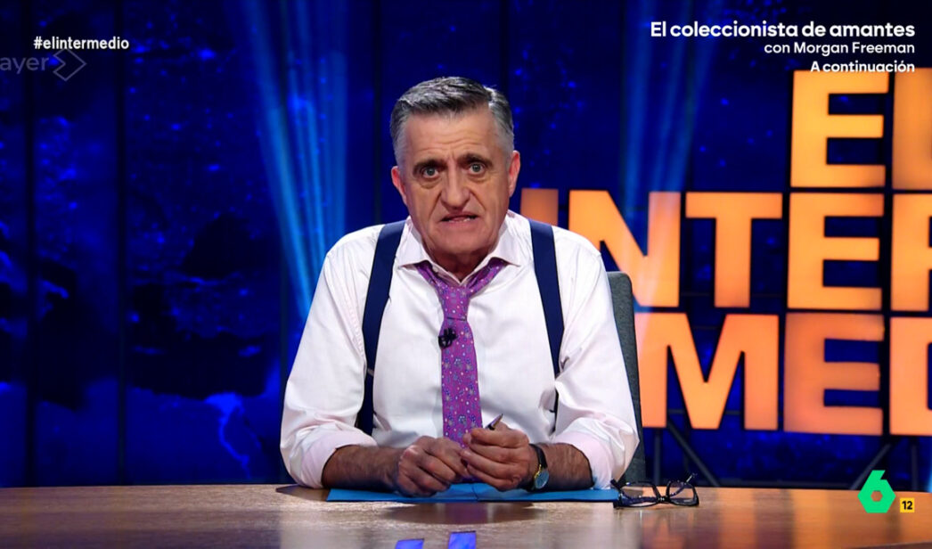 El Gran Wyoming en 'El Intermedio'.