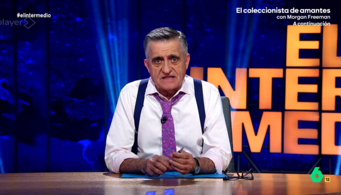 El Gran Wyoming en 'El Intermedio'.