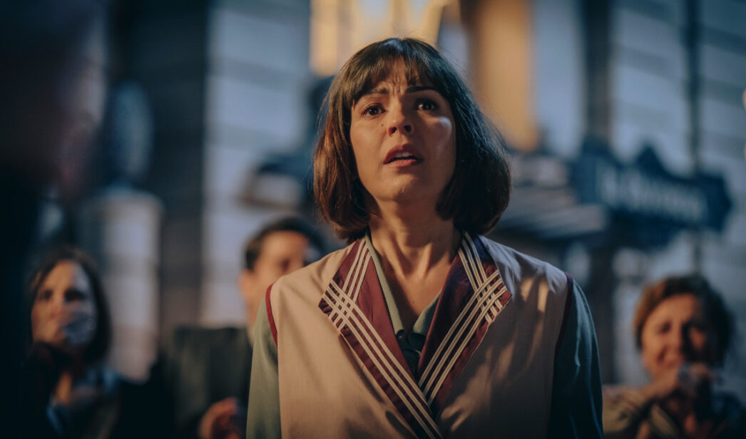 Verónica Sánchez en el primer capítulo de 'La Favorita 1922'.