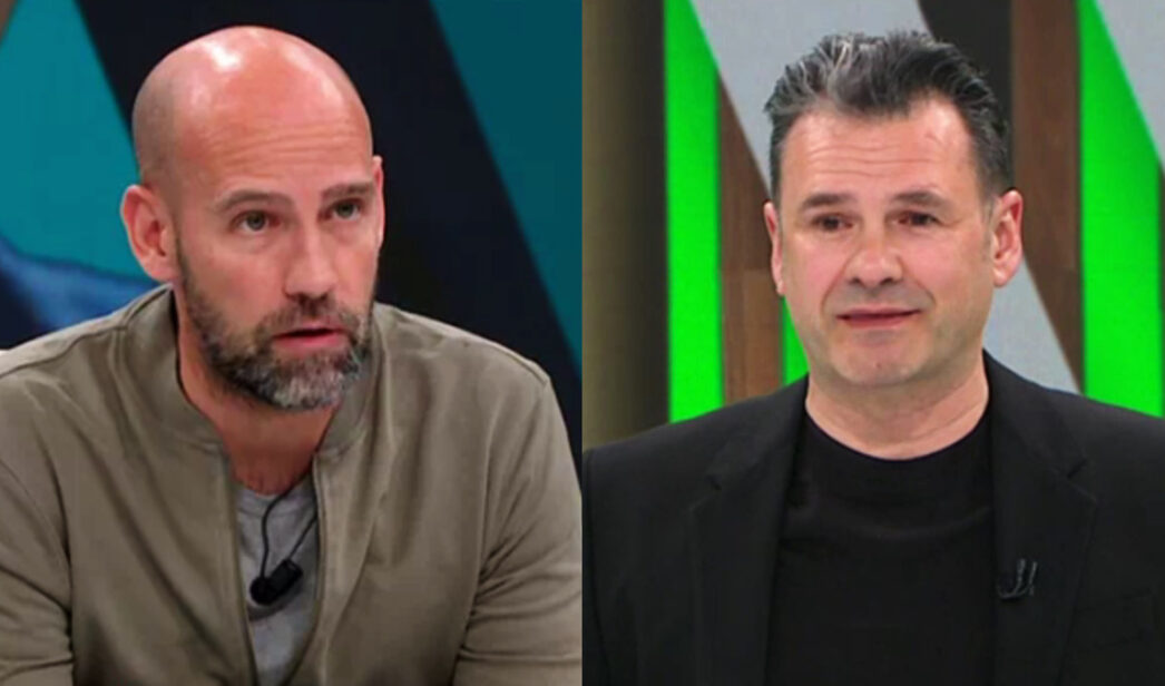 Gonzalo Miró e Iñaki López en 'Más vale tarde'