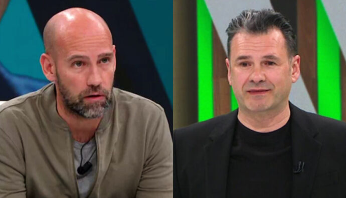 Gonzalo Miró e Iñaki López en 'Más vale tarde'