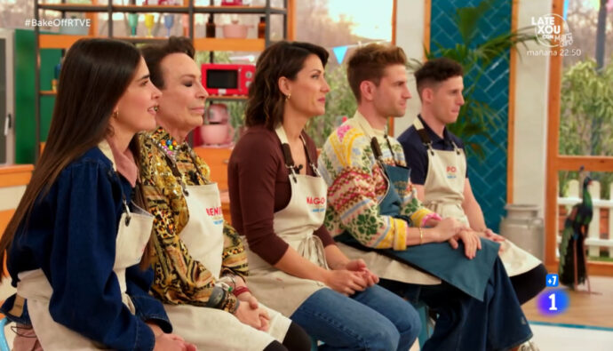 Lidia Torrent, Benita, Nagore Robles, Mario y Pol en 'Bake Off'