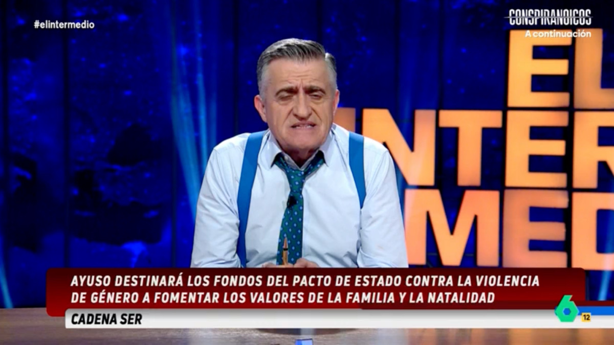 El Gran Wyoming en 'El Intermedio'