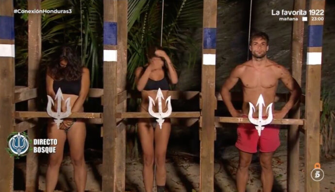 Momento de la tercera salvación de la noche en 'Supervivientes'