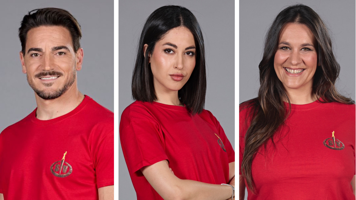 Damián, Samya y Laura continúan como nominados de 'Supervivientes'