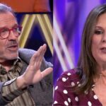 Pepe Navarro y Ángela Portero en '¡De viernes!'.
