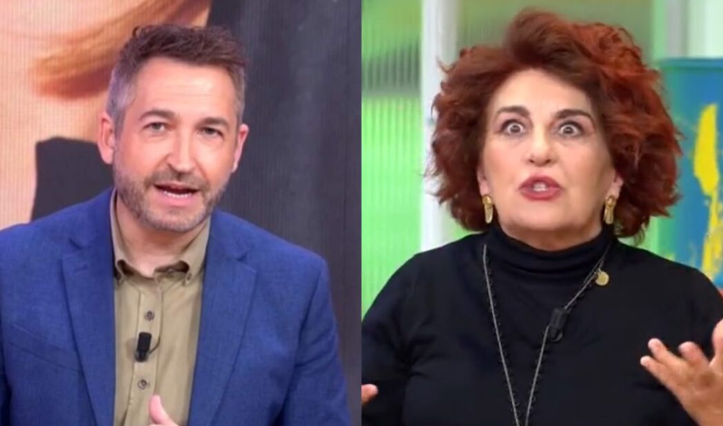 Frank Blanco y la madre de Pelayo Díaz en 'Tardear'.