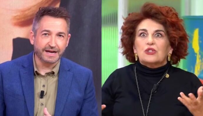 Frank Blanco y la madre de Pelayo Díaz en 'Tardear'.